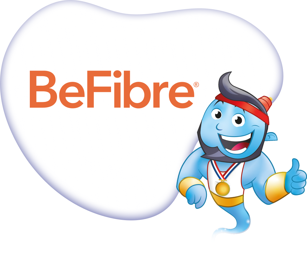 BeFibre logo with Genie